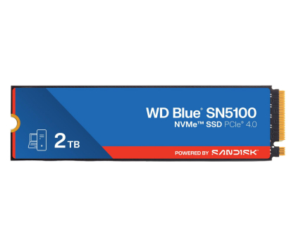 Dysk wewnętrzny WD 2TB M.2 PCIe Gen4 NVMe Blue SN5100